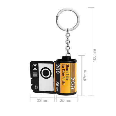 Custom Pet Film Roll Keychain, Memorial Keychain from Pet Photo - The Pet Pillow