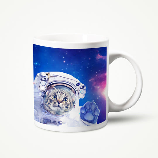 Personalized Pet Picture Mug - Astronaut - The Pet Pillow