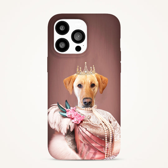 Dog Phone Case Personalided with Pet Picture - The Princess - The Pet Pillow