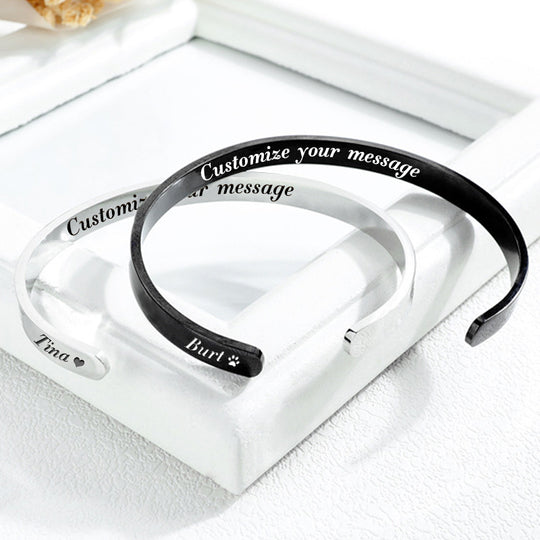 Custom Pet Name Bracelet - The Pet Pillow