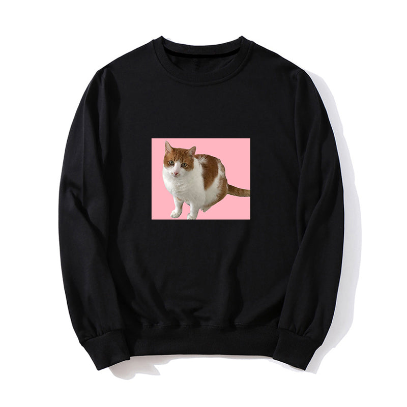 Women's Custom Pet Portrait Long Sleeve Shirt - The Pet Pillow