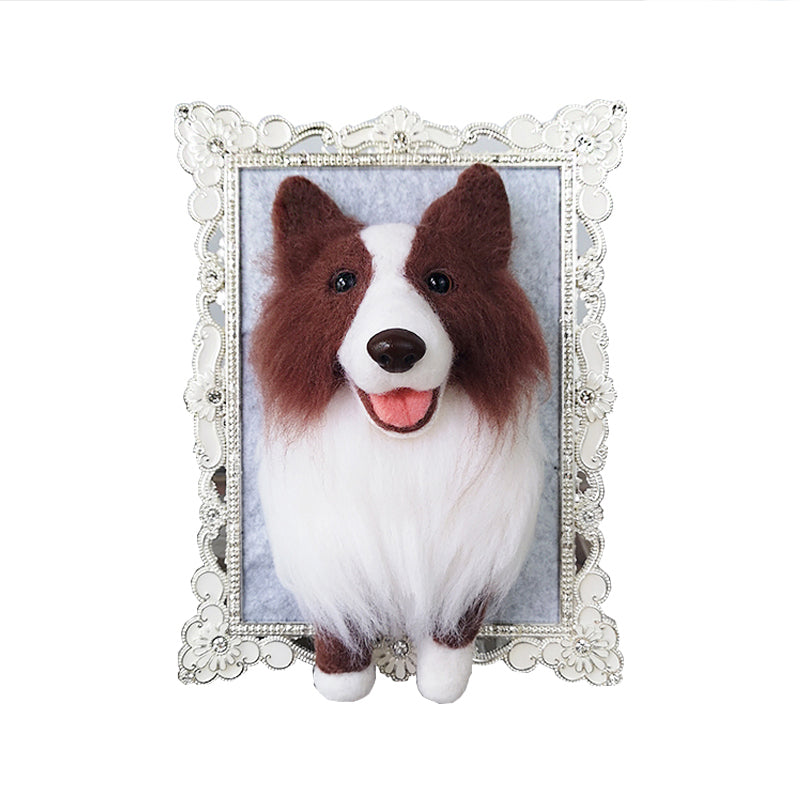 Custom Dog Stuffed Animal Photo Frame, Custom Pet Plush, Only for One Pet - The Pet Pillow