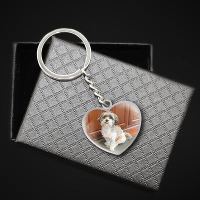 Customized Pet Epoxy Photo Keychain, Three Type - The Pet Pillow