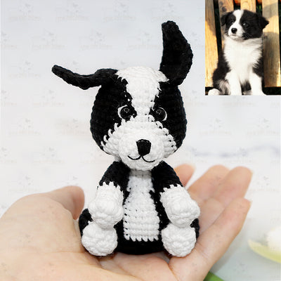 Stuffed Crochet Animals with Your Pet Photo, Personalized Stuffed Animals that Looks Like Your Pet - The Pet Pillow
