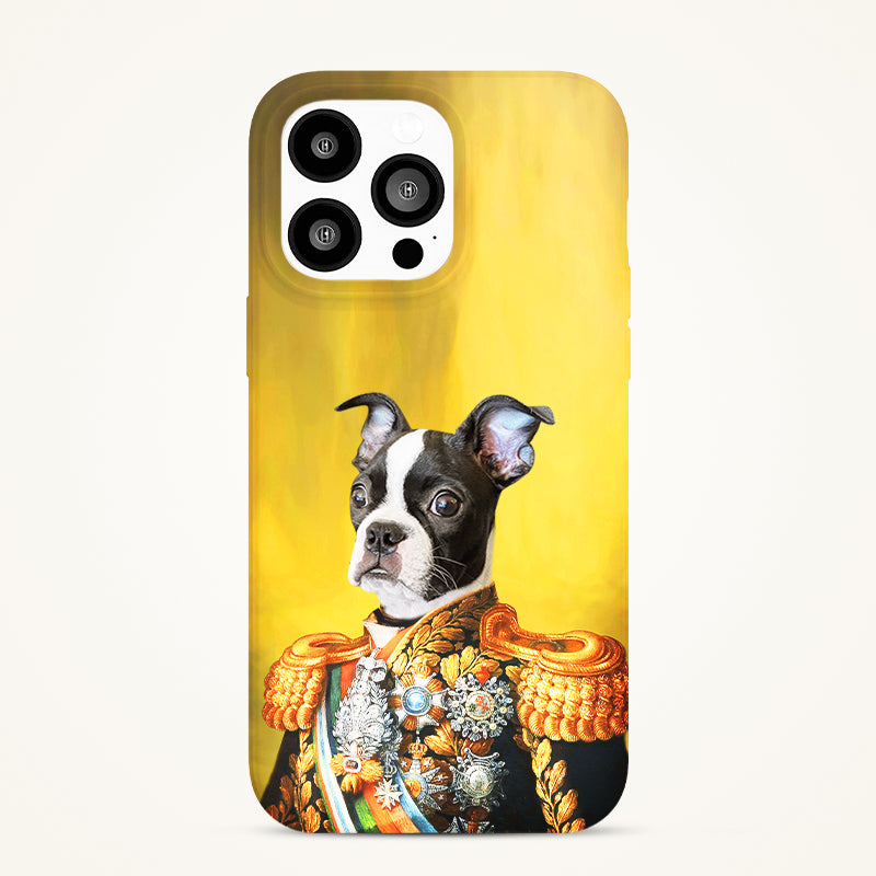 Personalized Pet Renaissian Phone Case with Your Pet Picture - The General - The Pet Pillow