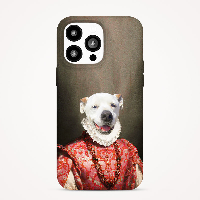 Dog Phone Case Personalided with Pet Picture - The Princess - The Pet Pillow