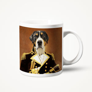 Custom Pet Renaissance Mug with Dog Photo - The General - The Pet Pillow