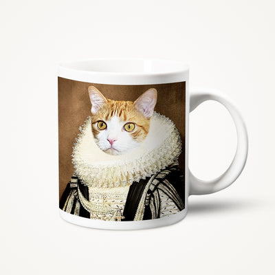 Custom Pet Renaissance Mug with Dog Picture - Ladys - The Pet Pillow