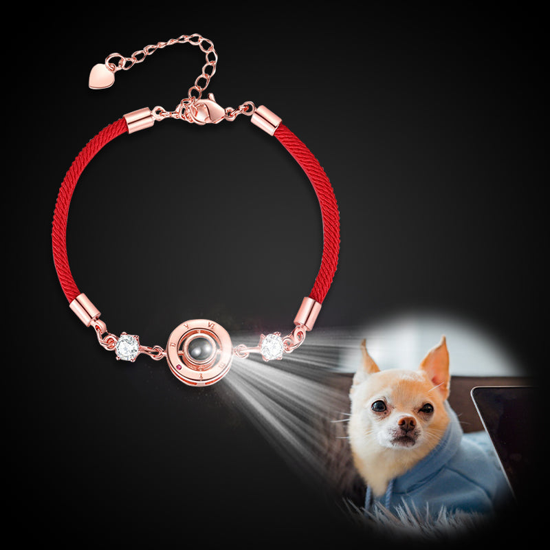 Ring Style Custom Pet Projection Bracelet - The Pet Pillow