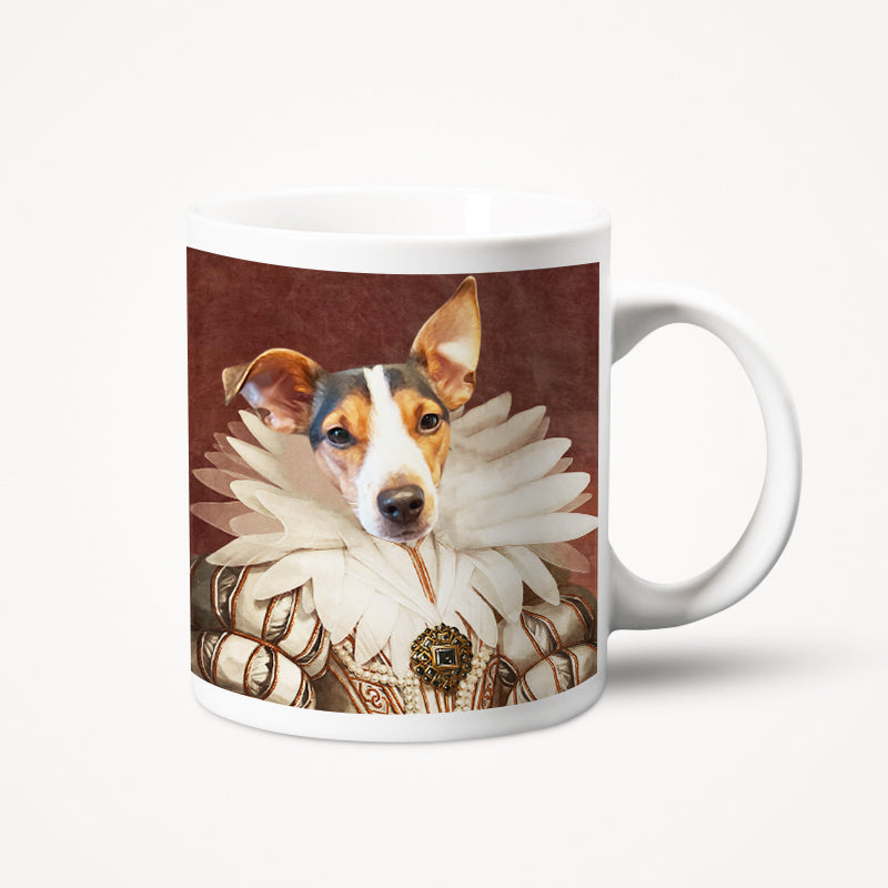 Custom Pet Renaissance Mug with Dog Picture - Ladys - The Pet Pillow