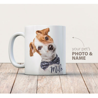 Cute Custom Pet Photo Coffee Mug 11oz - The Pet Pillow