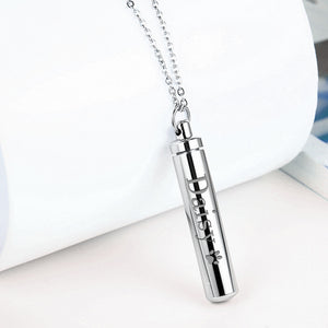 Custom Pet Ash Necklaces for Dog, Personalized Pet Memorial Jewelry for Pets - The Pet Pillow