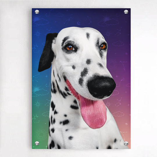 Custom Pet Portraits Acrylic Wall Art Picture Frames with Your Original Pet Photo Crop Out - The Pet Pillow