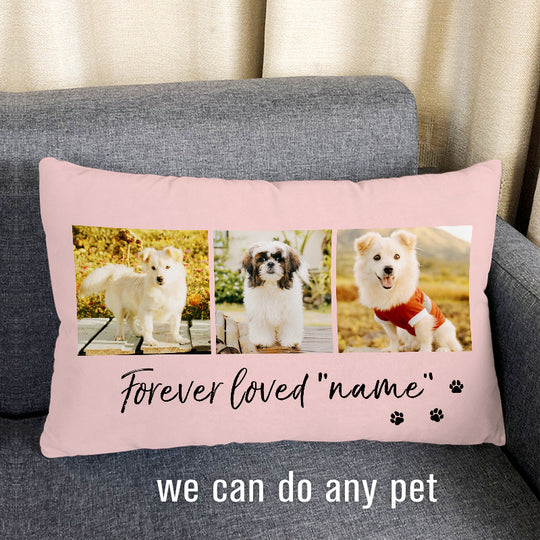 Decorative Dog Pillow Personalized Pillow With Picture Made From Your Pet- Double Printed - The Pet Pillow