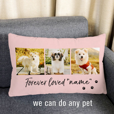 Decorative Dog Pillow Personalized Pillow With Picture Made From Your Pet- Double Printed - The Pet Pillow