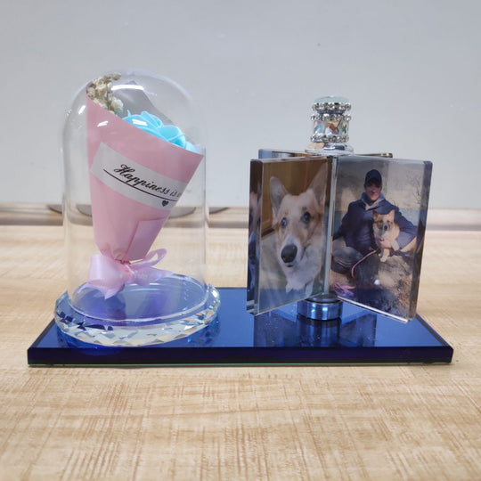 Custom Pet Photo Crystal Decorations Creative Gift, Birthday &amp; Graduation Season Gift - The Pet Pillow