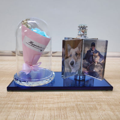 Custom Pet Photo Crystal Decorations Creative Gift, Birthday & Graduation Season Gift - The Pet Pillow