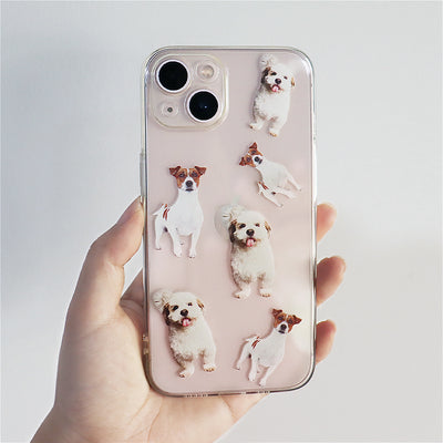Custom Two Pet Photo Phone Case - The Pet Pillow