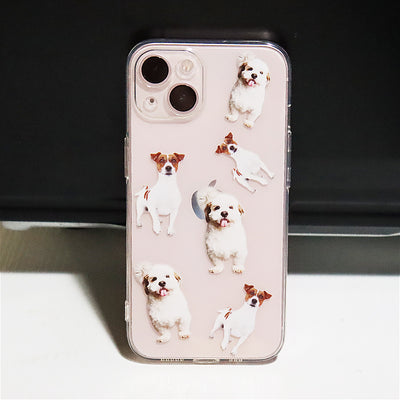 Custom Two Pet Photo Phone Case - The Pet Pillow