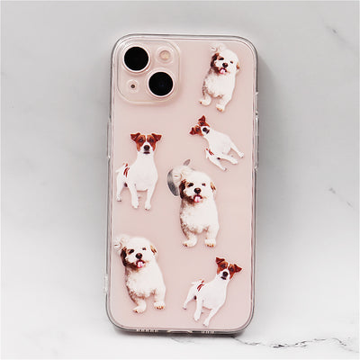 Custom Two Pet Photo Phone Case - The Pet Pillow