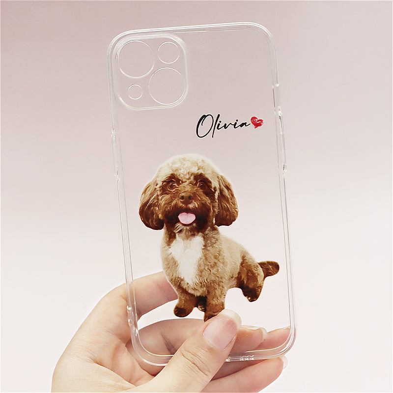 Personalized Dog Phone Case, Custom Pet Photo Phone Case with Pet Name– The Pet Pillow Personalized Dog Phone Case, Custom Pet Photo Phone Case with Pet Name– The Pet Pillow