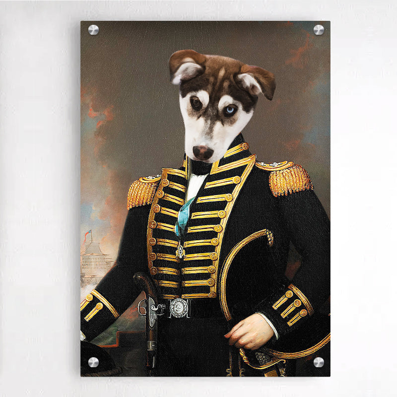 Custom Pet Renaissance Wall Acrylic Art, Personalized Pet Acrylic