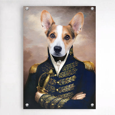 Custom Pet Renaissance Wall Acrylic Art, Personalized Pet Acrylic Framed Art for Pet lovers - The Pet Pillow