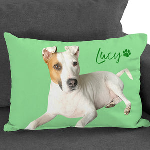 Custom Pet Memorial Pillows Made From Pet Pictures For Bed, Couch, Living Room- Double Printed - The Pet Pillow