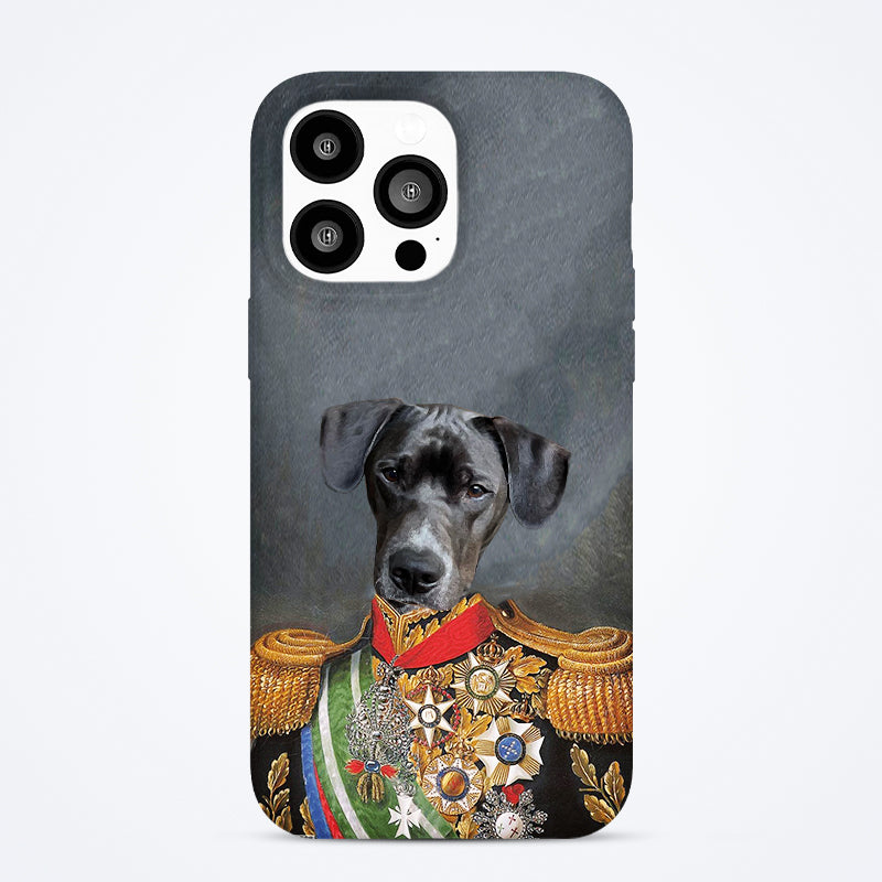 Personalized Pet Renaissian Phone Case with Your Pet Picture - The General - The Pet Pillow