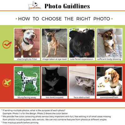 Custom Photo Square Pillow, Put Your Photo on Pillow - The Pet Pillow