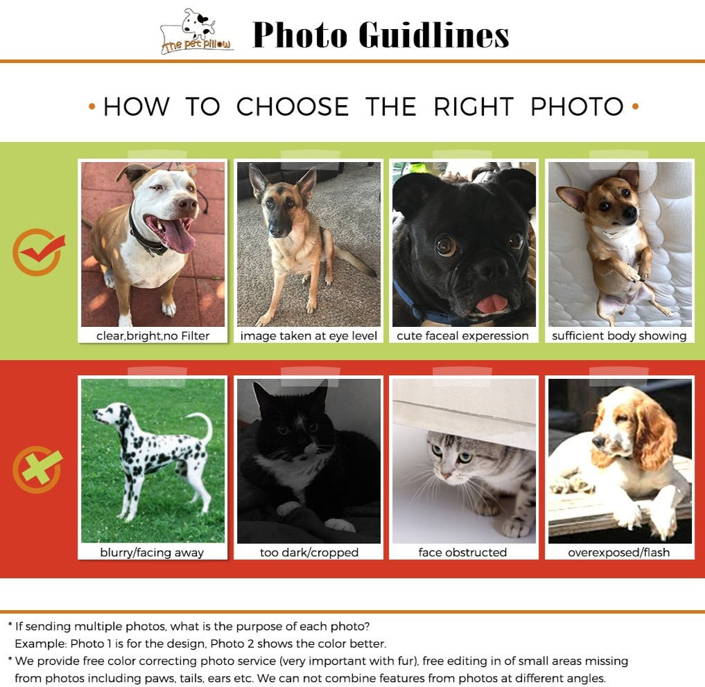 Custom Pet Shaped Pillow that Look Like your Pet - ThePetPillow - The Pet Pillow