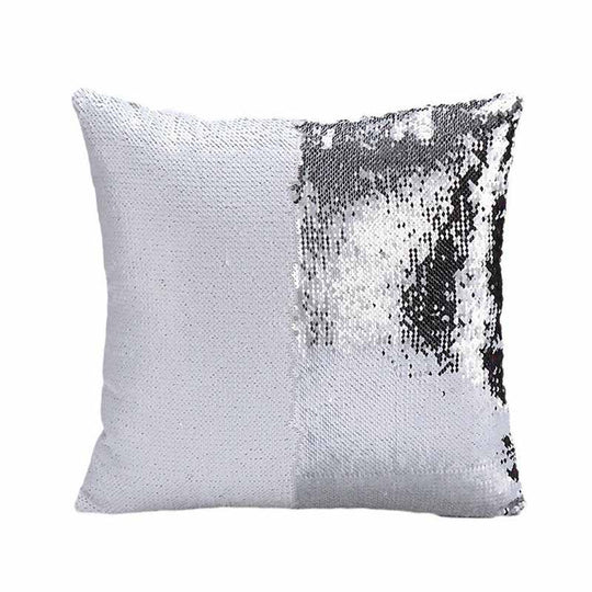 Custom Reversible Flip-Sequin Magic Mermaid Style Pillow from your Pet Picture, gift for pet owners - The Pet Pillow
