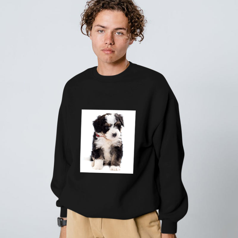 Women's Custom Pet Portrait Long Sleeve Shirt - The Pet Pillow