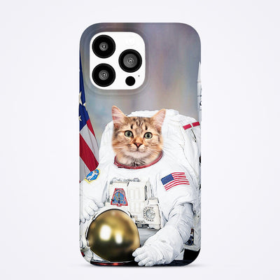 Personalized Dog Phone Case with Pet Photo for Your Phone - Astronaut Phone Case - The Pet Pillow