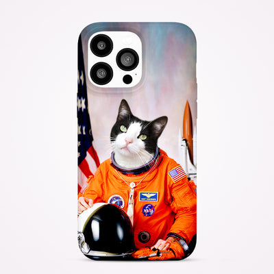 Personalized Dog Phone Case with Pet Photo for Your Phone - Astronaut Phone Case - The Pet Pillow