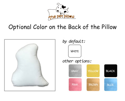 Custom Pet Face Shaped Pillow from Your Pet Photos, Customized Pet Head Pillows - The Pet Pillow