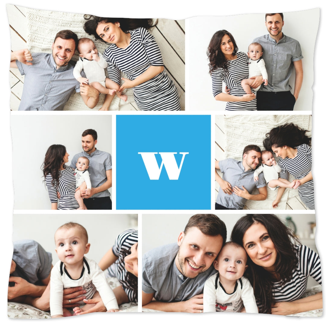 Custom Photo Square Pillow, Put Your Photo on Pillow - The Pet Pillow