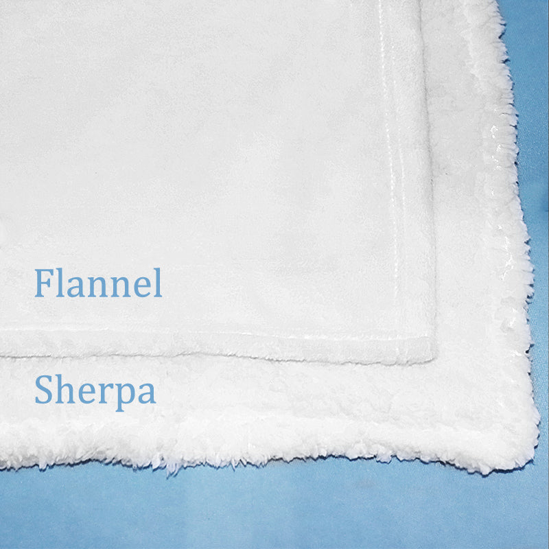 Paw Print Fleece Blanket Personalized Dog Blankets With Name - The Pet Pillow