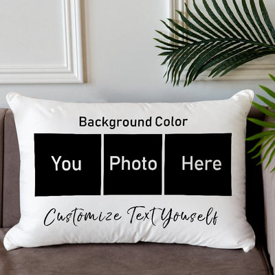 Decorative Dog Pillow Personalized Pillow With Picture Made From Your Pet- Double Printed - The Pet Pillow
