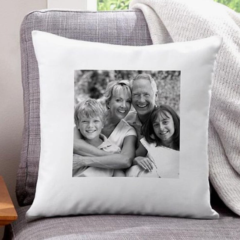 Custom Photo Square Pillow, Put Your Photo on Pillow - The Pet Pillow