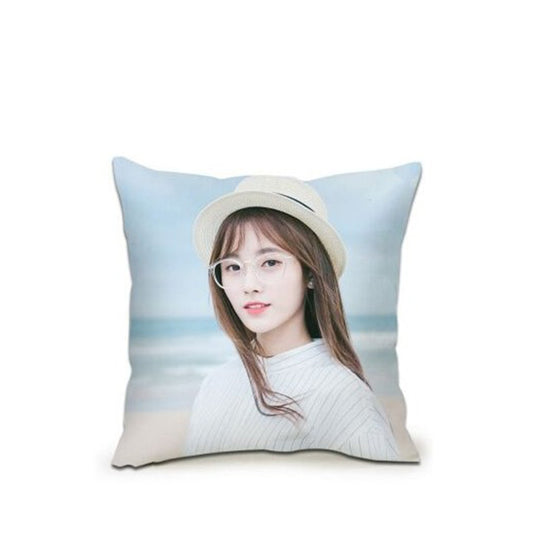 Custom Photo Square Pillow, Put Your Photo on Pillow - The Pet Pillow