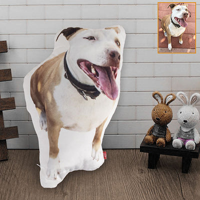 Custom Dog Shaped Memorial Pillow for Pet Owners from Your Dog Picture - The Pet Pillow